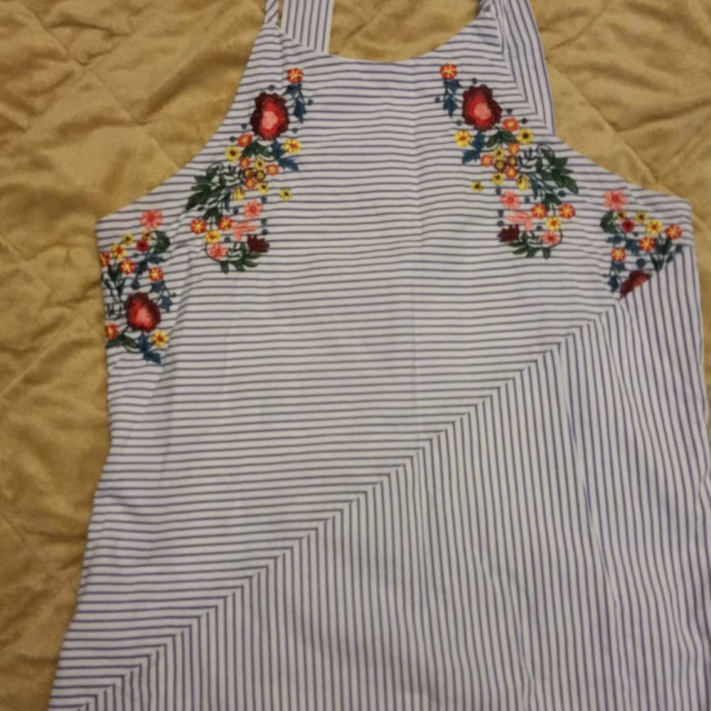 Girls Striped Dress